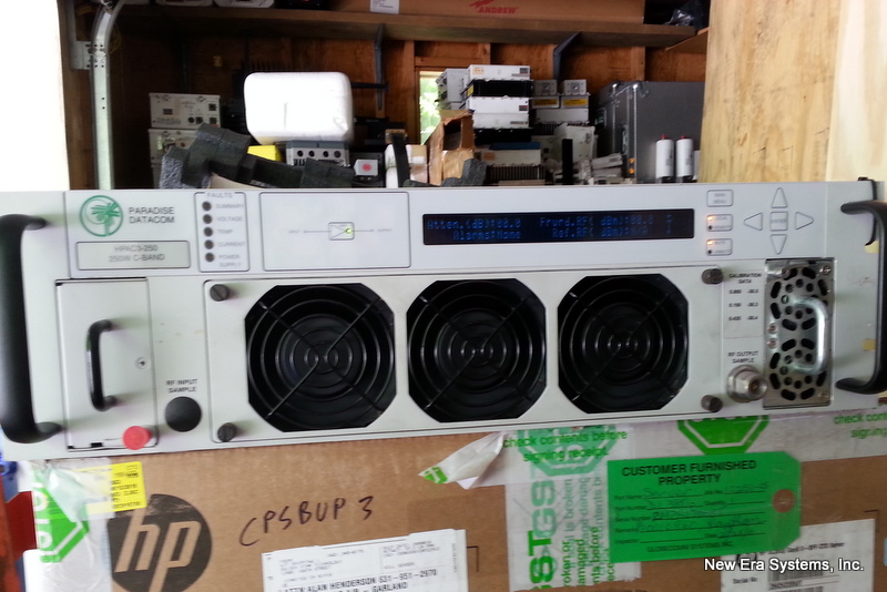 Front view of 250W Paradise Datacom SSPA